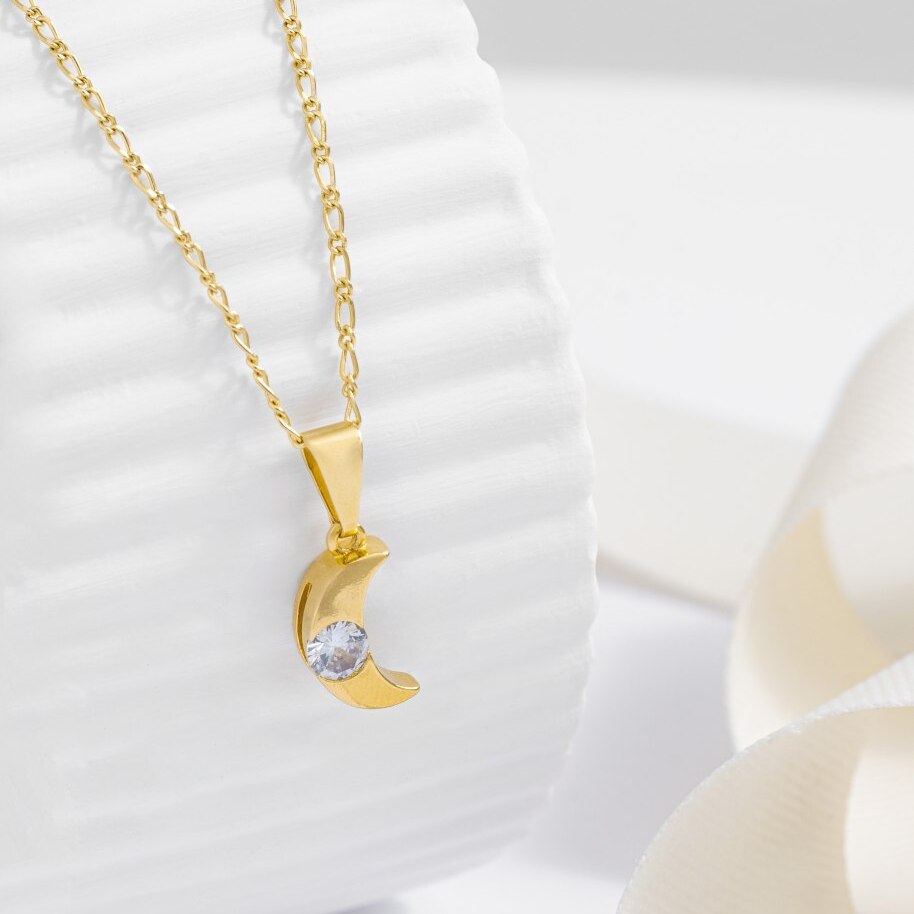 Dije Luna Circonia Central - Imagen 3