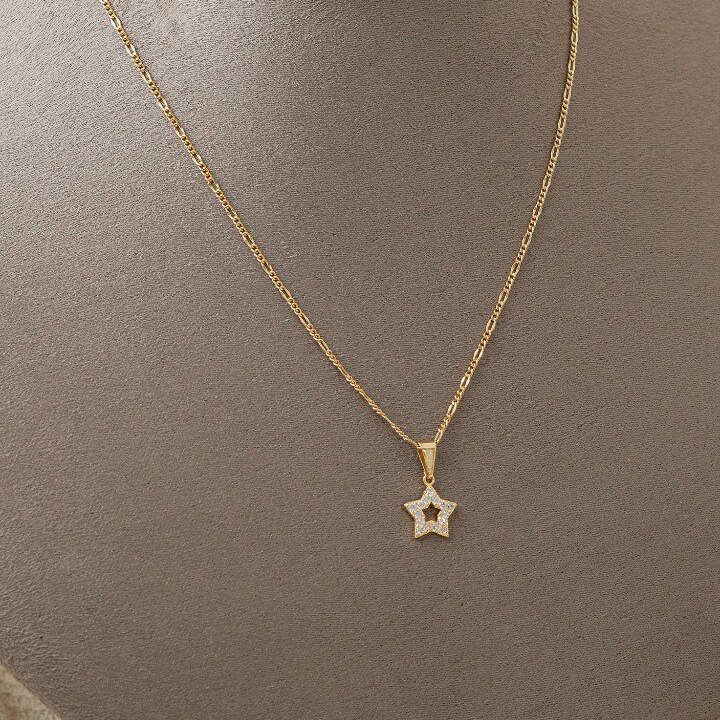 Dije Estrella Con Circonias - Imagen 3