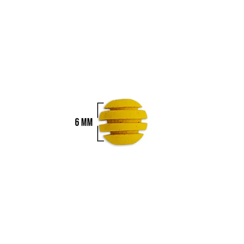 Bola Neopreno Un Tono Rayado Amarillo Bandera TR-01 - Imagen 3