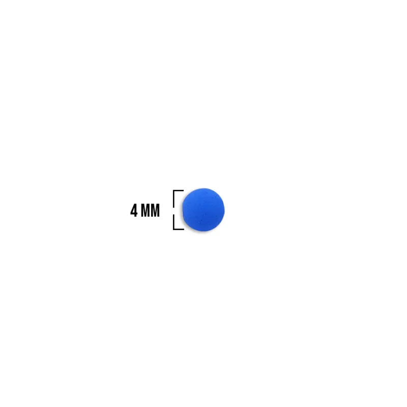 Bola Neopreno Un Tono Liso Azul Pitufo TL-05 - Imagen 2