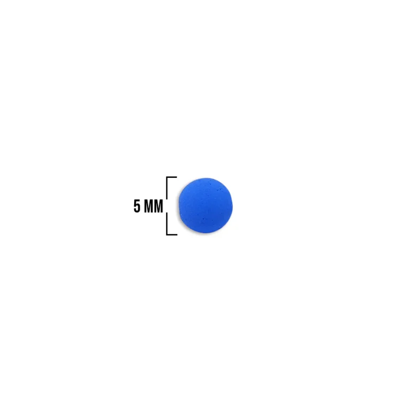 Bola Neopreno Un Tono Liso Azul Pitufo TL-05 - Imagen 3