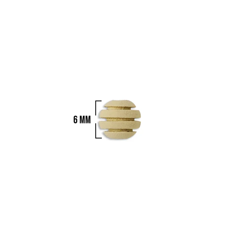 Bola Neopreno Un Tono Rayado Beige Claro TR-08 - Imagen 3