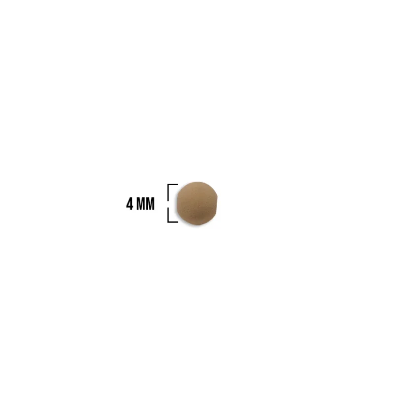 Bola Neopreno Un Tono Liso Beige Oscuro TL-08 - Imagen 2