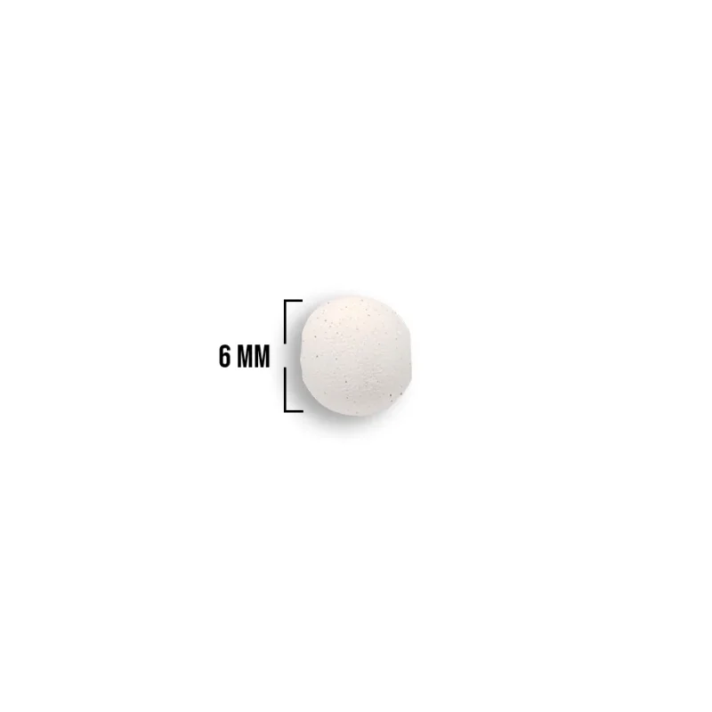 Bola Neopreno Un Tono Liso Blanco TL-09 - Imagen 4
