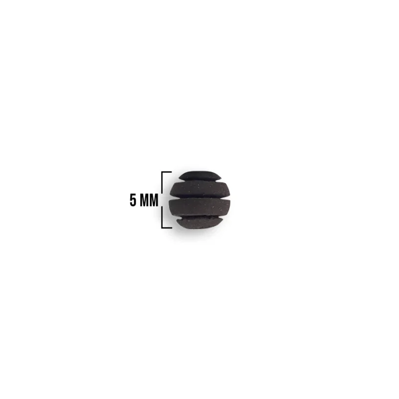 Bola Neopreno Un Tono Rayado Café TR-11 - Imagen 2