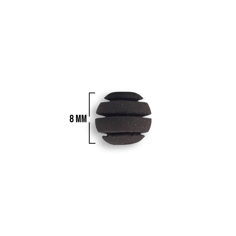 Bola Neopreno Un Tono Rayado Café TR-11 - Imagen 4