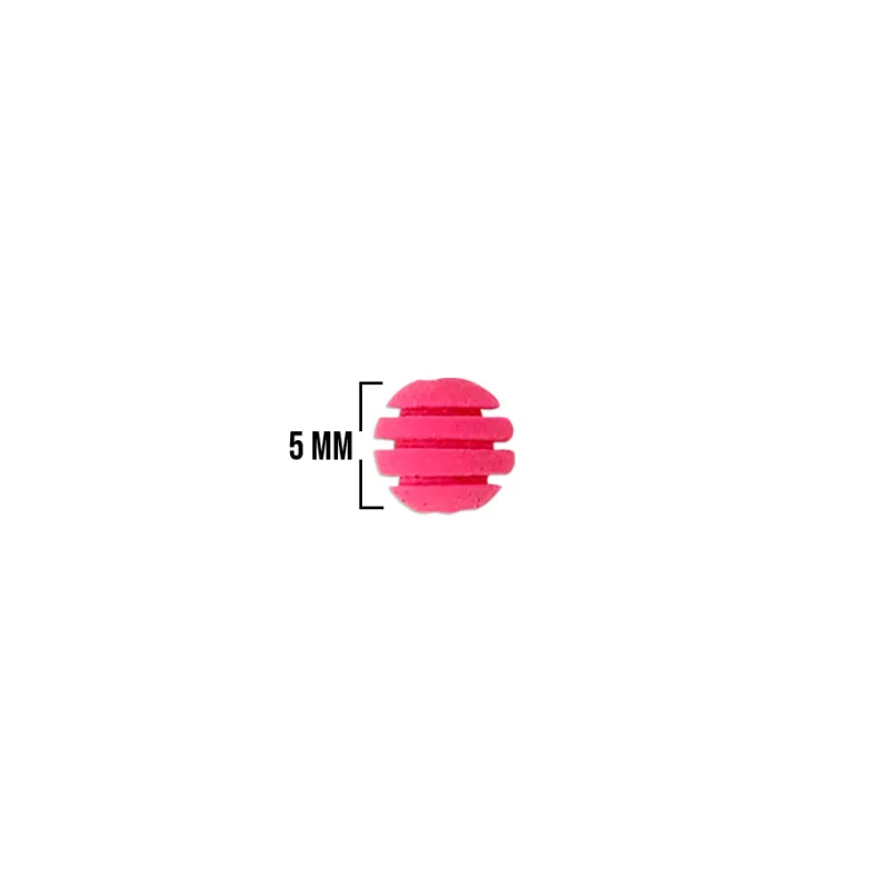 Bola Neopreno Un Tono Rayado Fucsia TR-12 - Imagen 2
