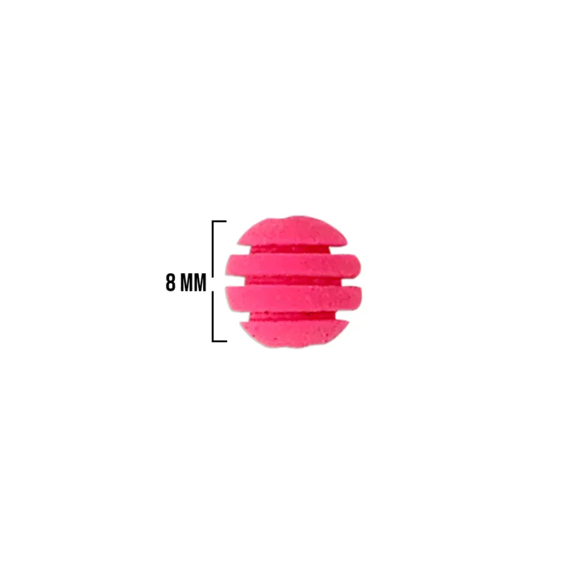 Bola Neopreno Un Tono Rayado Fucsia TR-12 - Imagen 4