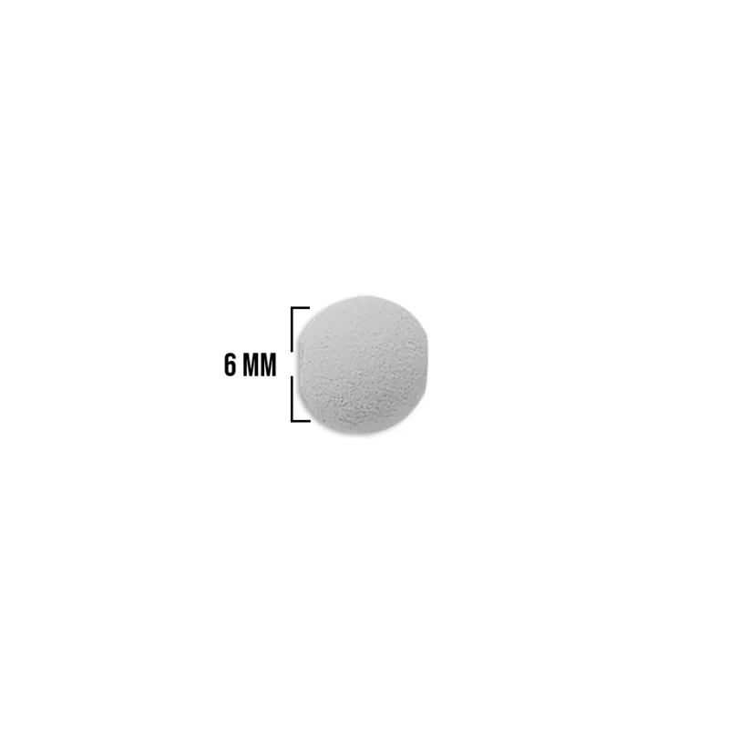 Bola Neopreno Un Tono Liso Gris Claro TL-12 - Imagen 4