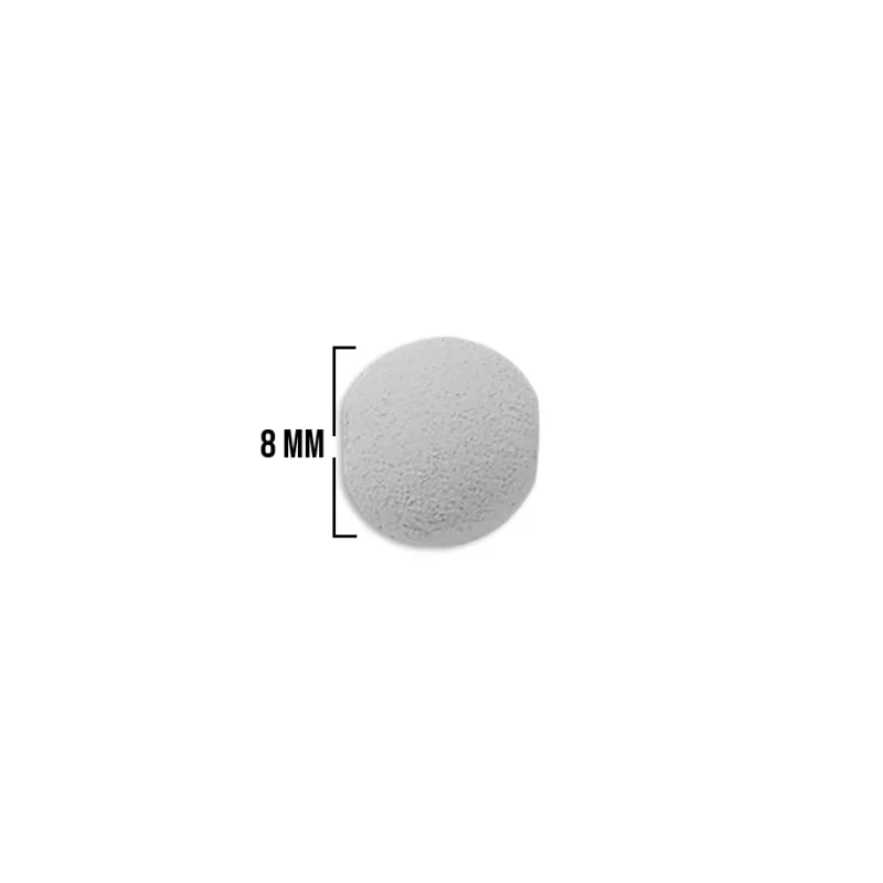 Bola Neopreno Un Tono Liso Gris Claro TL-12 - Imagen 5