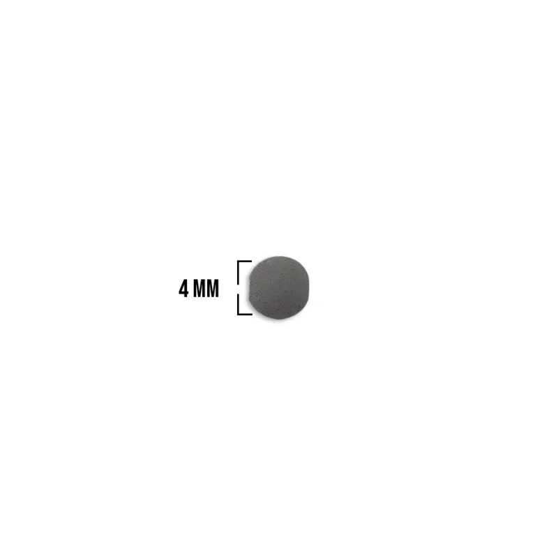 Bola Neopreno Un Tono Liso Gris Oscuro TL-13 - Imagen 2