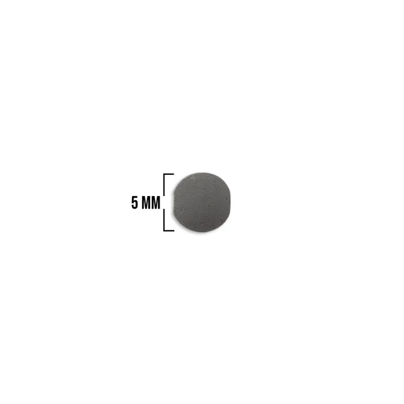 Bola Neopreno Un Tono Liso Gris Oscuro TL-13 - Imagen 3