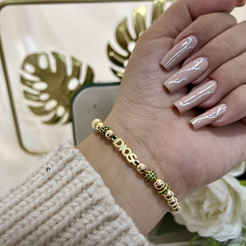 Pulsera Luxury LP007 – Energía Divina y Estilo Vanguardista