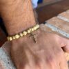 Pulsera Luxury LP016 – Cruz de Fe y Brillo Celestial