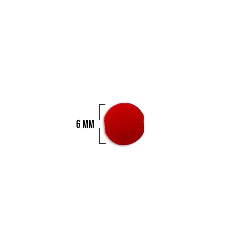 Bola Neopreno Un Tono Liso Rojo TL-29 - Imagen 4